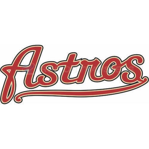 Houston Astros Iron-on Stickers (Heat Transfers)NO.1586